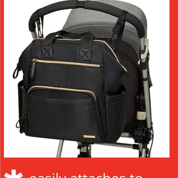 Skip Hop Wide Open Backpack Diaper Bag - Picture 8 of 9